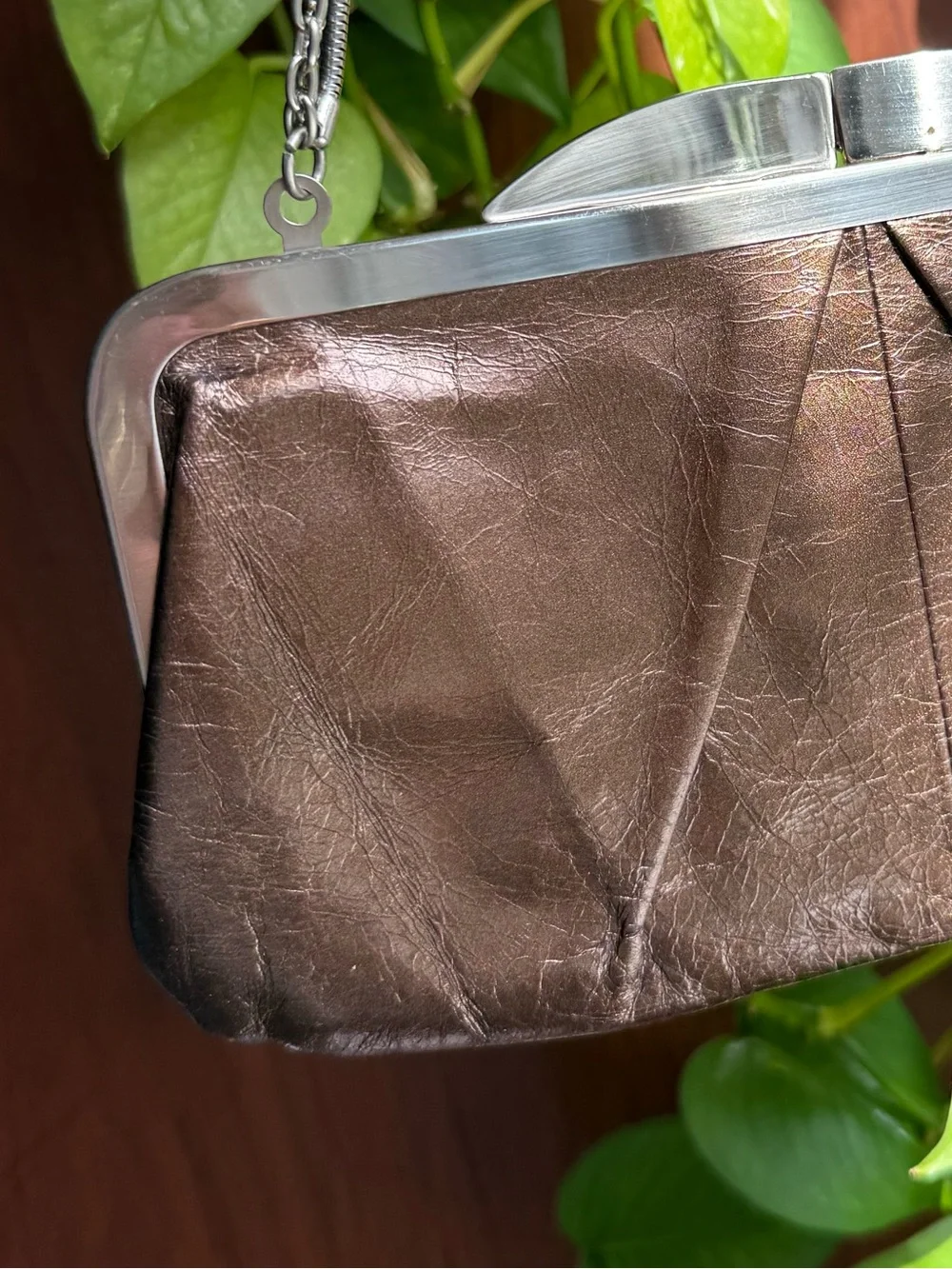 Hobo Bronze Clutch